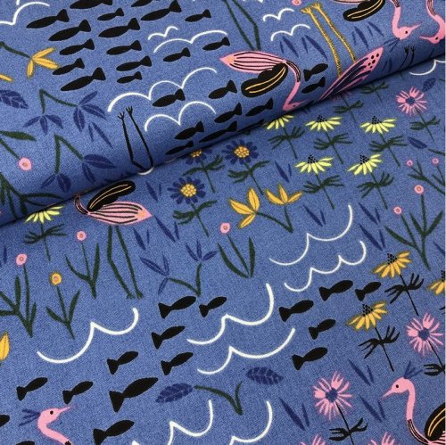 Bio Baumwolle - Island of the Moon - Wild - Cloud9 Fabrics